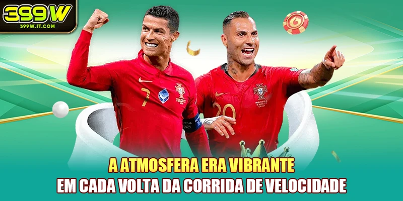 A atmosfera era vibrante em cada volta da corrida de velocidade