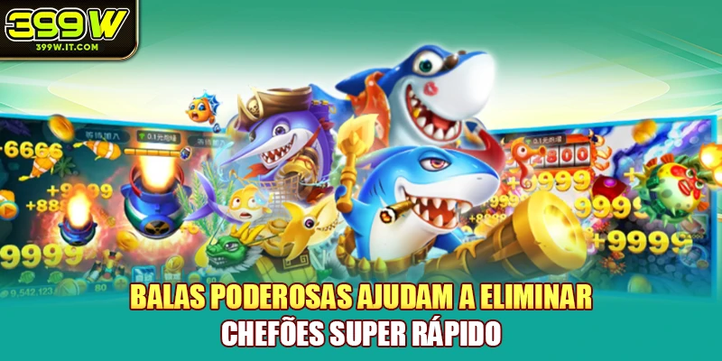 Balas poderosas ajudam a eliminar chefões super rápido